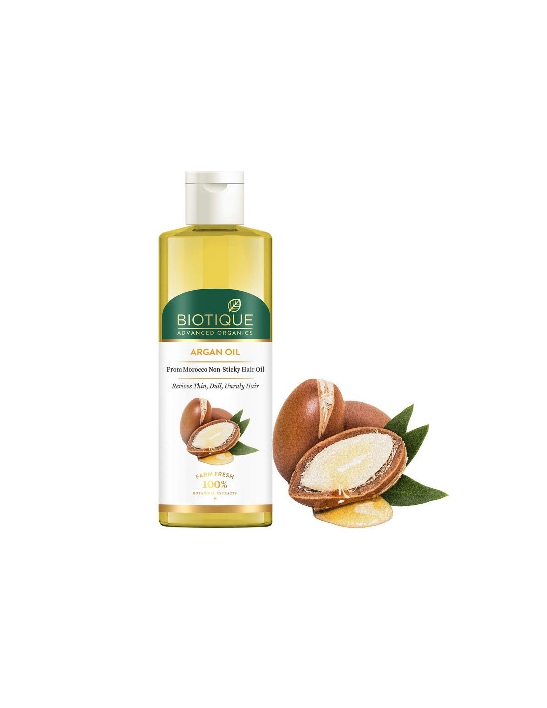 Biotique Advanced Organics Argan Oil From Morocco Non Sticky Hair Oil