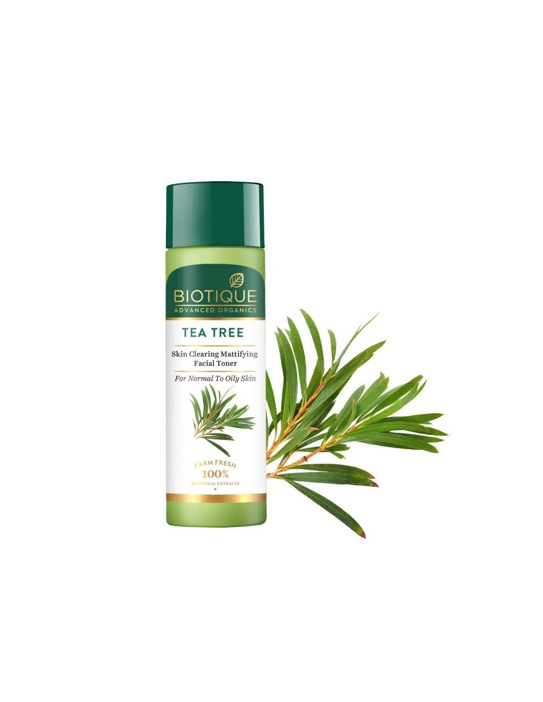 Biotique advanced organics tea tree skin clearing mattifying facial t