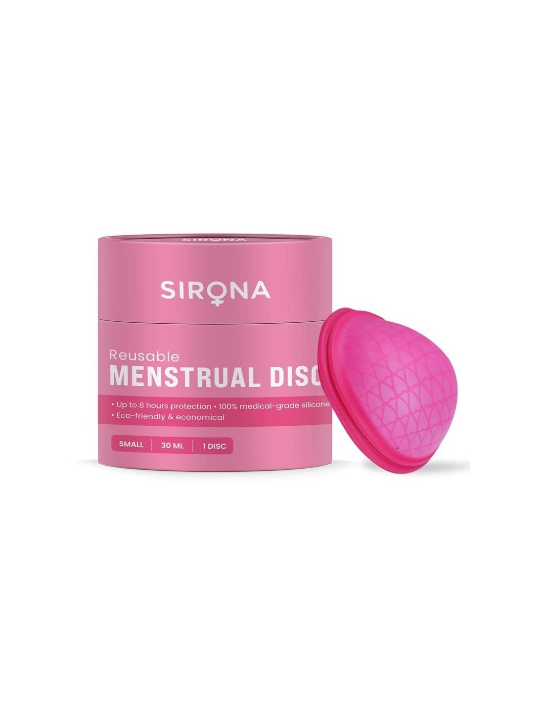 Sirona Reusable Menstrual Cup Disc For Women