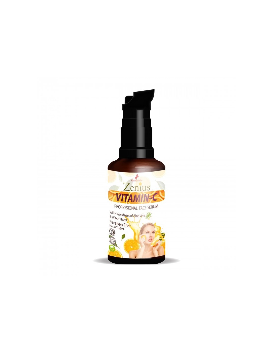 Zenius vitamin-c professional face serum for brightening and evening