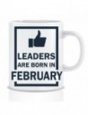 Everyday Desire Genius are Born in February Ceramic Coffee Mug - Birthday gifts for Boys, Men, Father - ED540