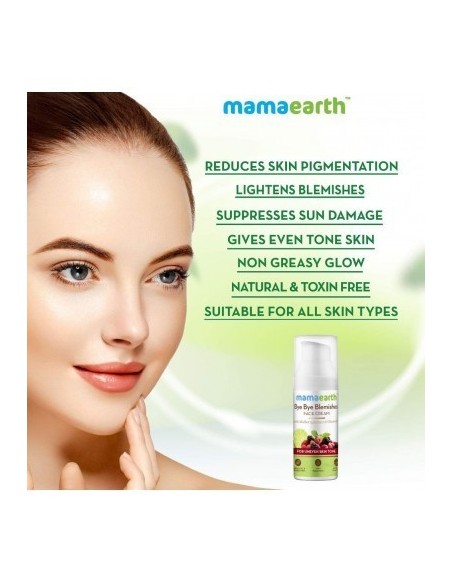 Mamaearth Bye Bye Blemishes Face Cream For Pigmentation & Blemish Rem